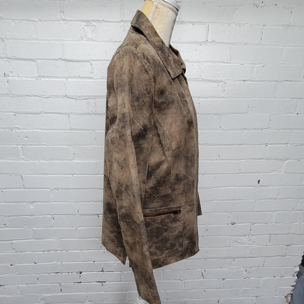 Linea leather jacket M - Picture 2 of 6